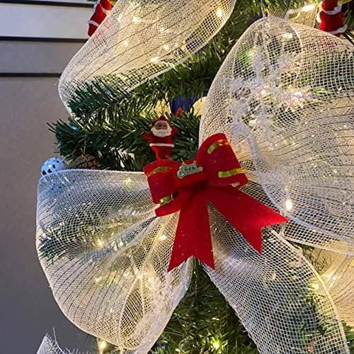 Божиќни панделки За Завиткување Подароци Отпорни на Избледување Или Обвивки Од ' рѓа За Украсување На Роденденски Забави