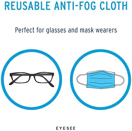 Око Види Еднократно Анти-Магла Крпа За Чистење За Очила, Камери, Електроника И Повеќе-Еднократно До 700 Пати