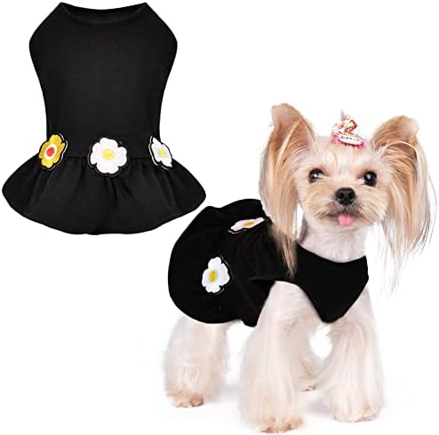 Фустан за кучиња, прицврстувач на кучиња фустани принцеза миленичиња облека кученце фустан за мало кучиња девојче, облека за