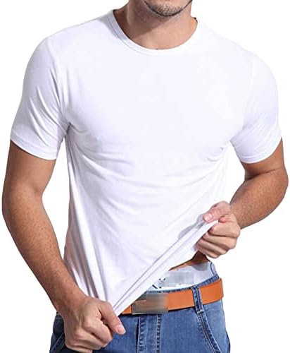 Цврста боја на вратот на маички маифу-гј, памук со кратки ракави со кратки ракави, бодибилдинг мускулен фитнес фитнес мета