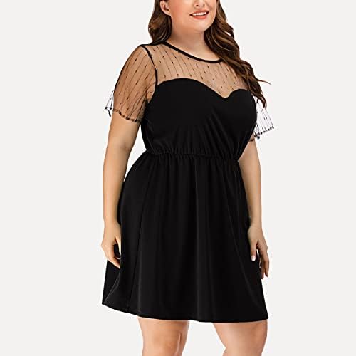 Плус фустан со големина за жени, формално облекување на чипка за женски венчаница 1