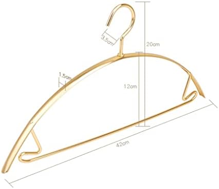 ЖИХ 5 парчиња Нордиска Закачалка За Облека Златни Закачалки Решетка За Складирање Гардероба Домашен Организатор Решетка За Облека За Палто