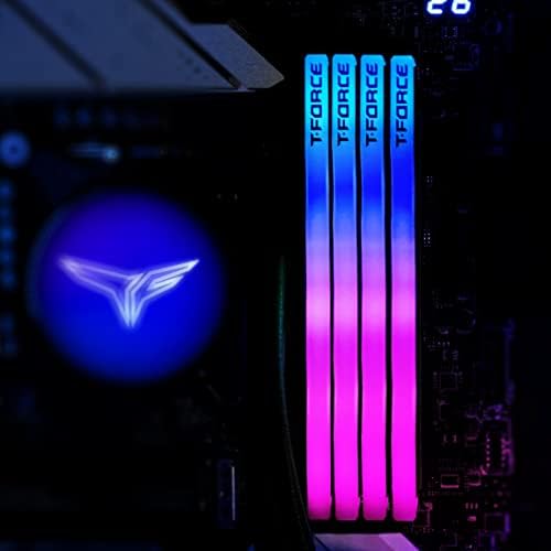 Teamgroup T-Force Делта RGB DDR5 Ram МЕМОРИЈА 32GB 6400MHz PC5-51200 CL40 Десктоп Мемориски Модул Ram Меморија за 600 700 Серија ЧИПСЕТ