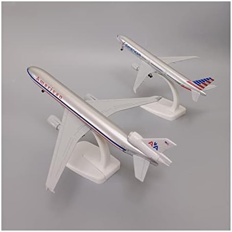Модели на авиони 20см легура метал за авијација аа мд-11 см 19см Американски б777 умираат леани авиони со опрема за слетување рамни украси