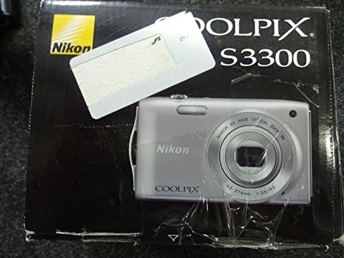 Nikon Coolpix S3300 16 MP дигитална камера со 6x Zoom Nikkor Glass Lens и 2,7-инчен LCD