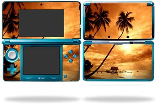 Moidyskins кожата компатибилна со Nintendo 3DS налепници за налепници на зајдисонце зајдисонце