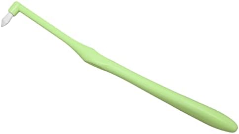 Чистач за чистење на конецот Хози, пластична правосмукалка за дневна употреба, отстранувач на забни импланти за тврди дамки зелена