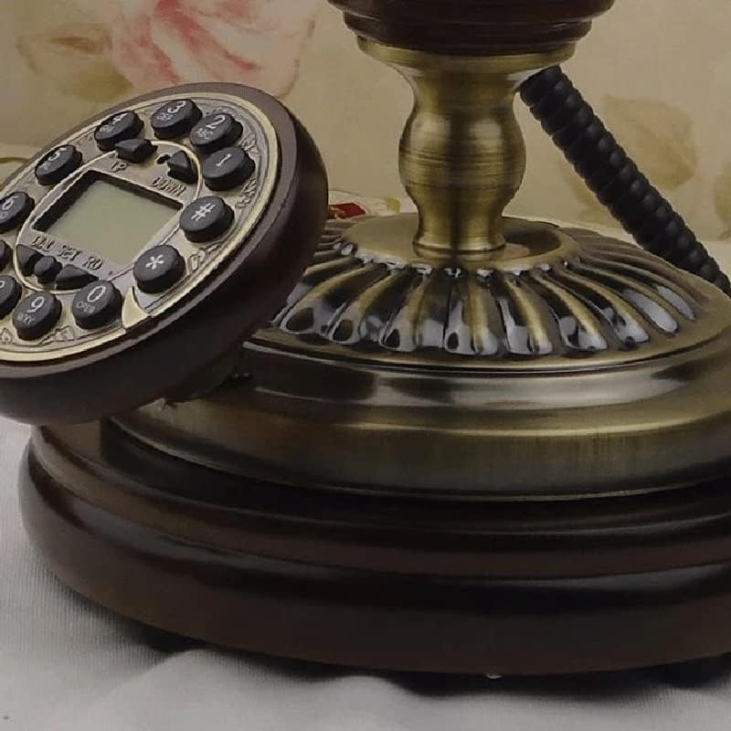 N/A Vintage Fixed Telefone Dial Антички телефон Антички фиксни телефонски телефон за хотел за канцелариски домови