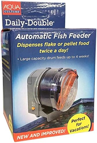 Аква Култура Дневно-Двоен Автоматски Фидер За Риби Аквариум Храна Риба Енергија Од Батеријата