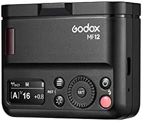Godox MF12 MF12 - K2 Macro Flash Off-Камера TTL Flash Speedlite 12w, 2.4 G Безжична Контрола, TTL/M Режим, Вграден во 3.7 V/6.29