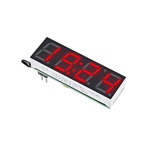 Комплет за напон на температура на дигитален часовник DIY DIY DIY DIY DS3231SN 5-30V DC DIY електронски часовник модул, црвена