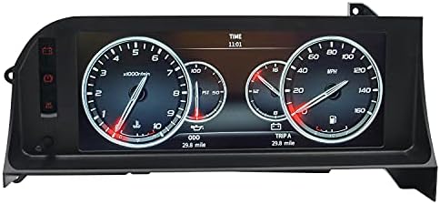 Автоматски метар метар 7007 Invision Direct Fit Digital Dash LCD 87-93 Ford Mustang Fox, црна