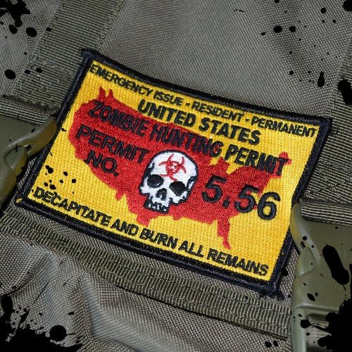 Службените САД направија тактички зомби лов на дозвола морал