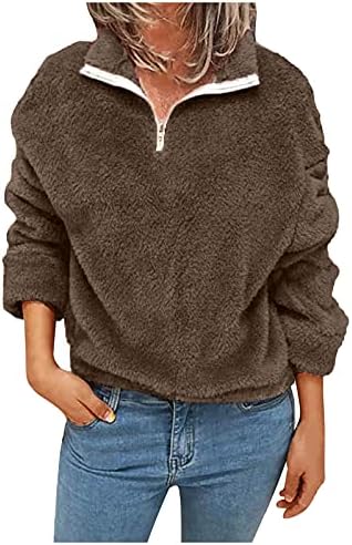 Модни жени патент крпеница со долги ракави врвови кадифен пуловер џемпер преголем кардиган реверзибилен аспиратор