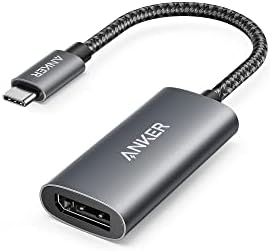 Anker USB C до DisplayPort, 518 USB C адаптер, USB C до DP 1.4, за MacBook Pro, MacBook Air, iPad Pro, Pixelbook, XPS и многу повеќе