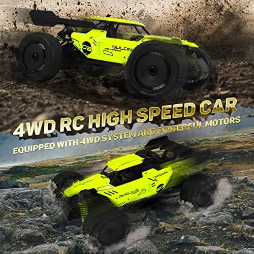 Desdoni RC Racing Car 1:14 Scale All Terrain RC Car 4wd 25km/h со голема брзина модел на возило 2,4GHz трки спортски играчки