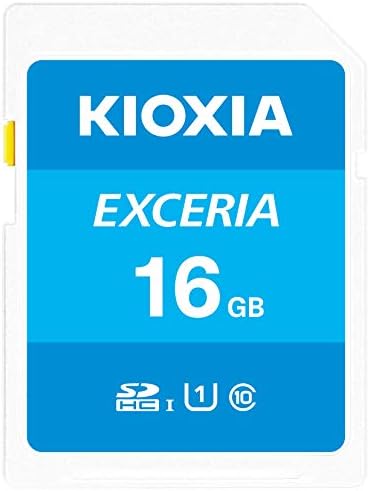 Kioxia 16gb Exceria Sd Мемориска Картичка SDXC UHS-I U1 Класа 10 Прочитајте 100MB/s LNEX1L016GG4