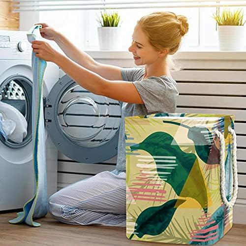 Папки за перење со рачки водоотпорни склопувачки алишта за перење за отпадоци за складирање Детска соба дома Организатор есенски есен