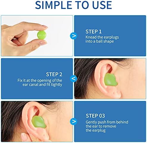 Osoftender меки приклучоци за уво со пластично носење, 22dB NNR, намалување на бучава, модифицирано, печење, еднократно, спиење, работа, пукање,