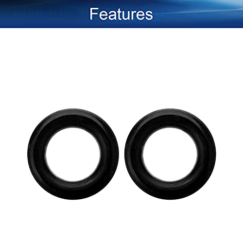Беттомшин 10 парчиња нитрилна гума О-прстени, 6,9мм ОД 3,3мм ID 1,8 мм ширина, метричка буна-нитрил запечатување за запечатување за мијалник