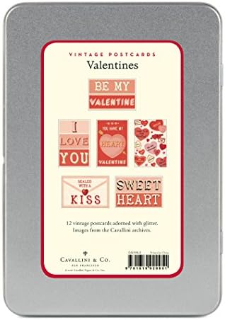 Papers Cavallini & Co. Cavallini Valentines сјајни гроздобер разгледници