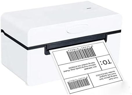 Печатач за термичка етикета за десктоп Zhuhw за производител на етикета за пакет 4x6 180mm/s USB BT Thermal Printer Printer Max.110mm