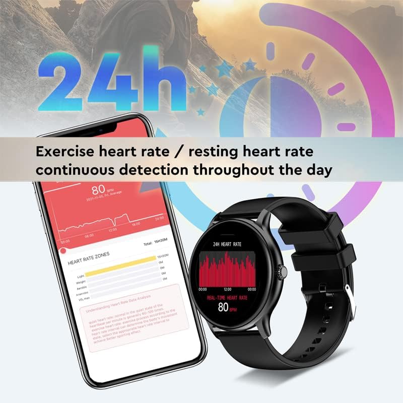 Паметен Часовник Со Северен Раб Вежба Отчукувањата На Срцето Стоперката Крвниот Притисок