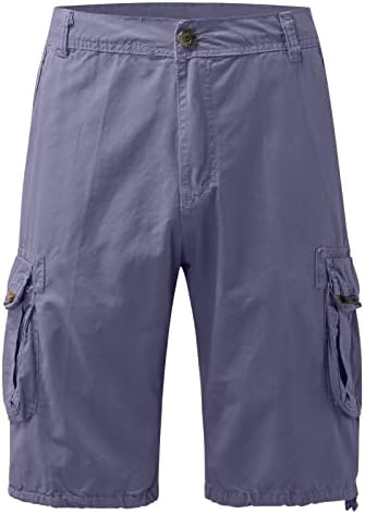 Фер трговија со миашуи машка машка машка машка мулти -директно кратка остава цврста боја на отворено Севкупно панталони од панталони