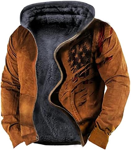 Јакни за машка машка камуфлажа џемпер со долг ракав патент јакни со качулка со палто