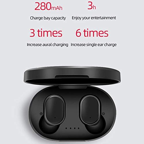 A6S TWS Bluetooth слушалки наспроти Redmi Airdots безжични слушалки стерео слушалки мини уши за Xiaomi iPhone Huawei Samsung