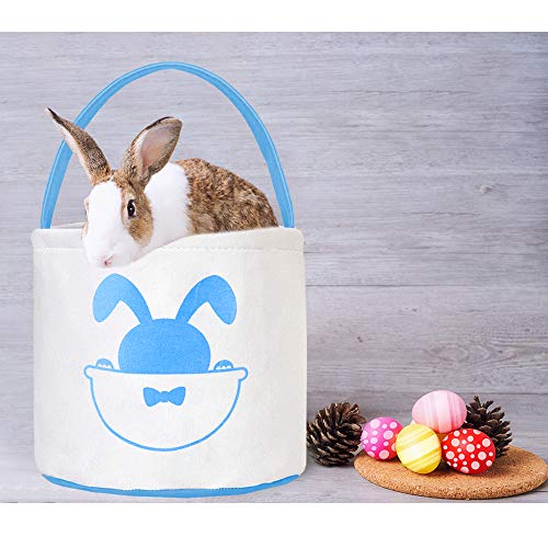 Велигденска корпа за зајаче, торба за лов на јајца Велигден зајак бонбони за складирање на подароци за корпи играчки за кофа корпа тота