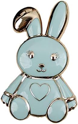 Универзален држач за прстен, преклопување на цртан филм Симпатична зајак за зајак за мобилен телефон 3D зајаче зајак држач за држач