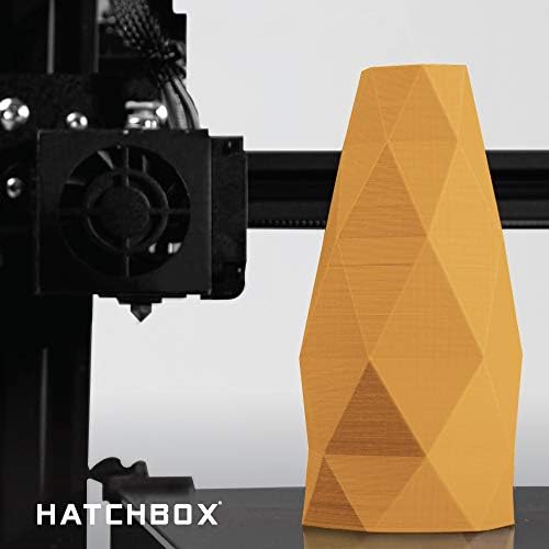 Филамент за печатач на Hatchbox ABS 3D, димензионална точност +/- 0,05 mm, 1 kg spool, 3,00 mm, злато