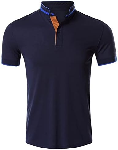 2023 година Нови мажи Обични врвни кошула Склопете ја јака блуза со кратки ракави со кратка кошула мода лежерна кошула дама тренингот