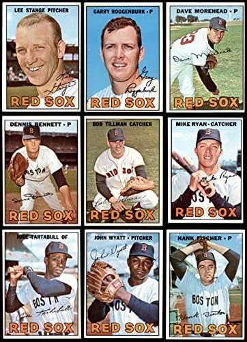 1967 Topps Boston Red Sox Team го постави Бостон Ред Сокс VG/EX+ Red Sox