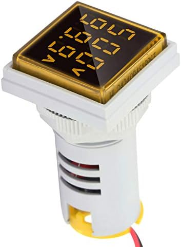 Мини LED дисплеј во волтметар, LED панел за приказ на напон на напон на напон на напон на напон на напон на мерачот 22мм 0-100A метар