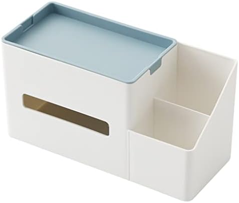 Кутија за крпи за хартија Ylyajy, дневна соба, далечински управувач, кутија за складирање на десктоп, фиока за хартија, кутија