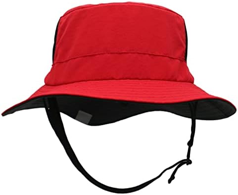 Кофа за сурфање капа за мажи жени кои ладат широко облога Голема глава Сонце капа УВ Заштита водоотпорни прилагодливи жици