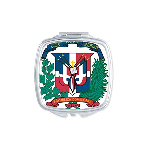 Донкинска Република Национален амблем земја огледало Преносен компактен џеб шминка двострано стакло