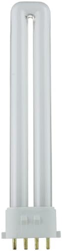 Sunlite PL13/E/SP27K/10pk 4-Pin флуоресцентни 13w 2700k Топла Бела U Облик Pl CFL Двојна Цевка Приклучок Светилки СО 2gx7 База