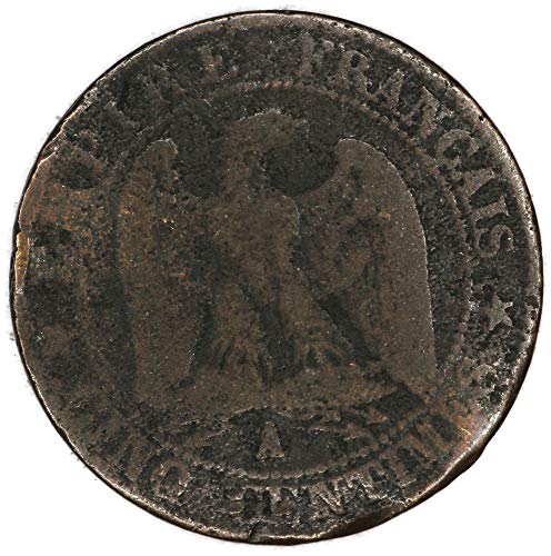 1855 ИТ ИТАЛИЈА КМ 777.1 Наполеон III 10 центи саем