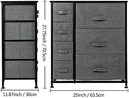 Четирислоен мали четири-големи три-стилови од три-стилски железо, неткаени фиоки за фиоки за фиоки, мултифункционален кабинет за складирање, платформа