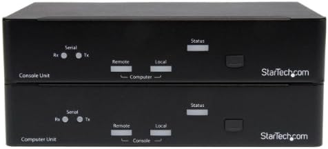 StarTech.com USB DVI Kvm Конзола Екстендер w/ Сериски &засилувач; Аудио Во Текот На Мм Влакна-2km-Влакна DVI KVM Екстендер