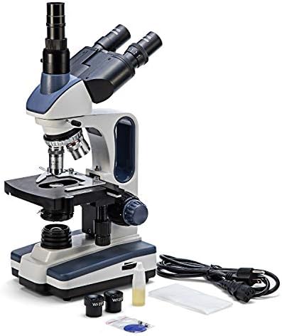 Свифт Тринокуларен Сложен Микроскоп SW350T, 40x-2500X Зголемување, Siedentopf Глава, Истражување-Одделение, Двослојна Механичка Фаза,