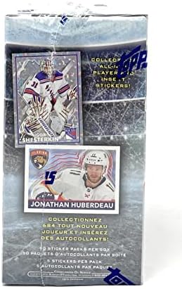 2022/23 кутија за колекција на налепници за хокеј Topps NHL