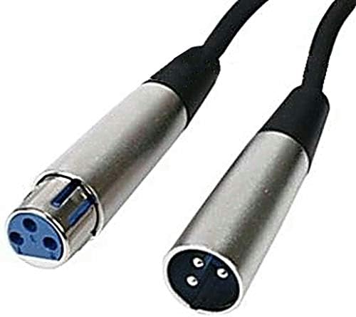 Кабел за микрофон 20 стапки MIC XLR кабли ниско Z избалансиран аудио до женски кислород без плетенка бакар 3 пин изграден за да трае