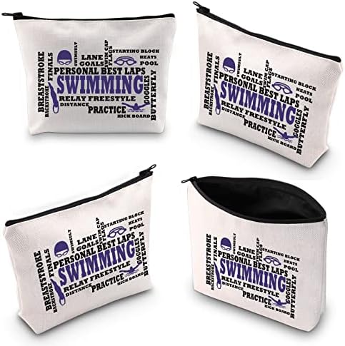 Ксјанфа Пливање Козметичка Торба Пливач Подарок Пливање Љубовник Шминка Торба Подарок За Пливач Пливање Тим Патент Торбичка