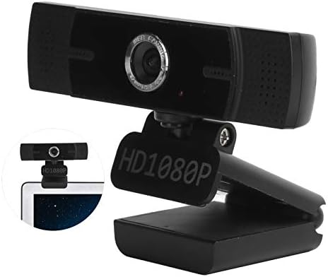 Веб Камера, Црна HD Веб Камера Со Капак На Објективот За Стриминг За Снимање НА КОМПЈУТЕР За Онлајн Конференција За Игри
