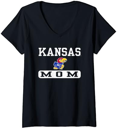 Канзас Џејхокс Мајка Официјално Лиценцирана В-Вратот Маица