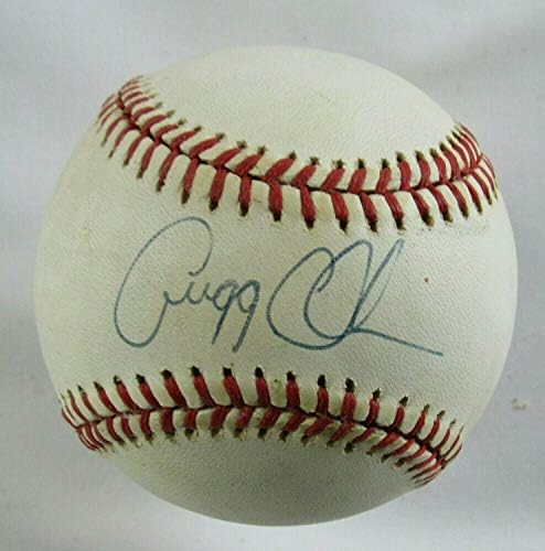 Грег Олсон потпиша автоматски автограм бејзбол Б101 - автограмирани бејзбол